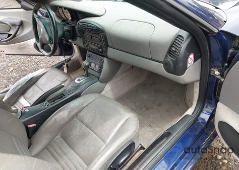 2002 Porsche Boxster from USA, damaged, VIN WP0CA29852U625245